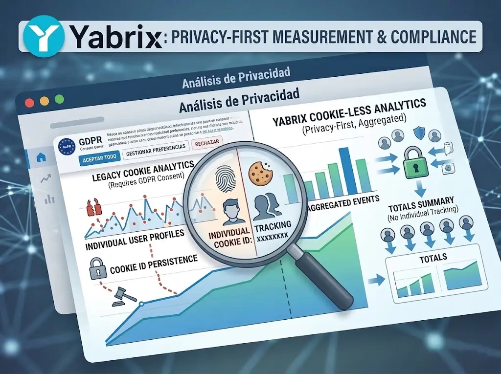 Cookie-Less Analytics: How Yabrix Measures Without Tracking Users