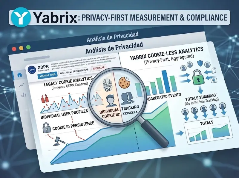 Cookie-Less Analytics: How Yabrix Measures Without Tracking Users